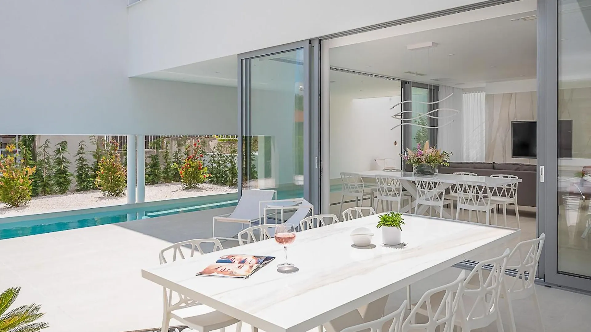 Spectacular Trogir Villa 4 Bedrooms Villa Trogir Sunrise Breath-Taking Sea Views Heated Swimming Pool 0*,  Kroatien